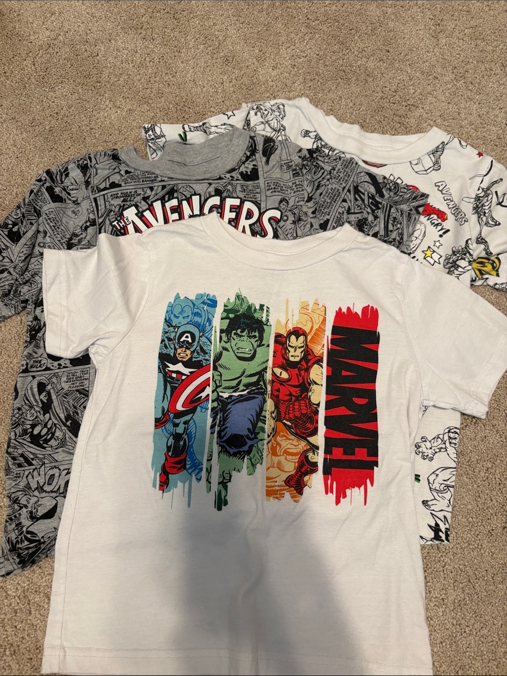 Marvel Youth Tee 3-pack